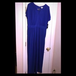 Cobalt Blue Jumpsuit